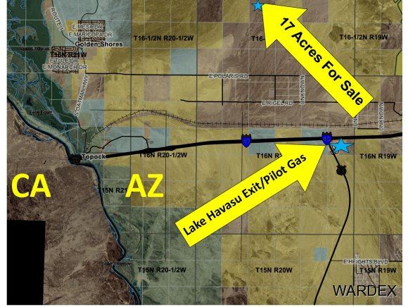 17 Acres Topock/Golden Shores Area, Yucca, AZ 86436 