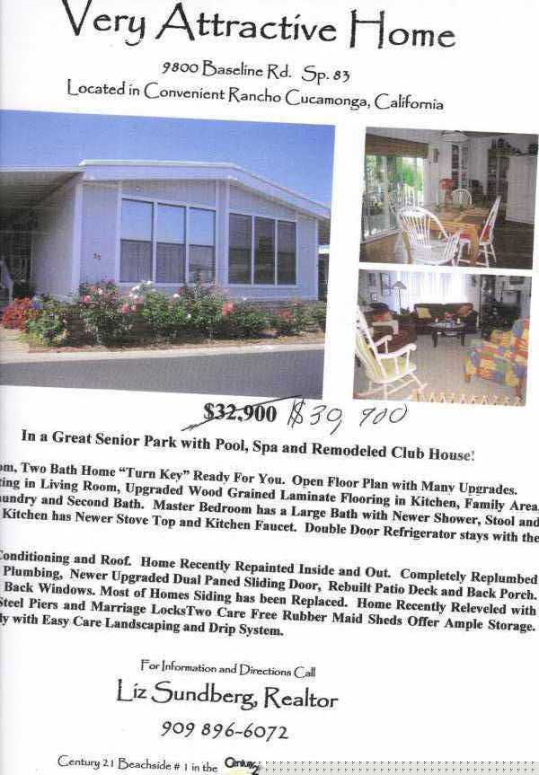 9800 Baseline Rd Spce 83, Rancho Cucamonga, CA 91701 