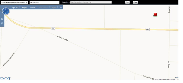 Hibbard Road, APN 0447-541-05, Landers, CA 92285 