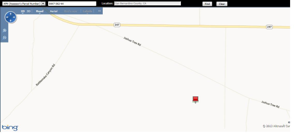 Joshua Tree Road, APN 0447-362-44, Landers, CA 92285 