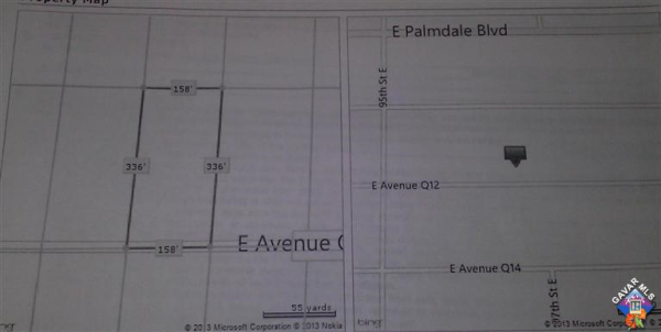 APN# 3027021027 Ave Q-12 &amp; 97th St, Littlerock, CA 93543 