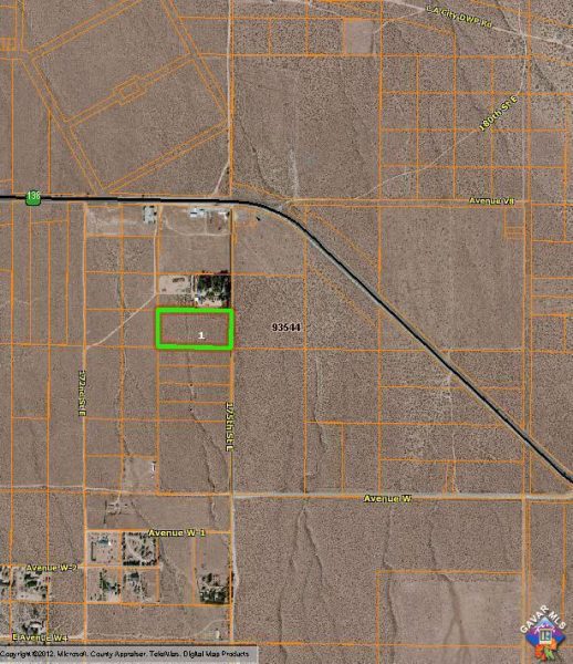 175th St E &amp; Ave V-14, Llano, CA 93544 