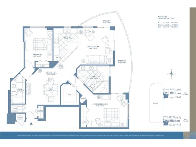 1755 HALLANDALE BEACH BL # 1707 E, Hallandale, Florida 33009 