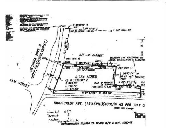 0 Dahlonega Street, Cumming, GA 30040 