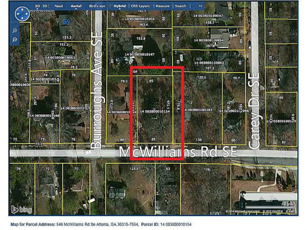 546 Mcwilliams Road Se, Atlanta, GA 30315 