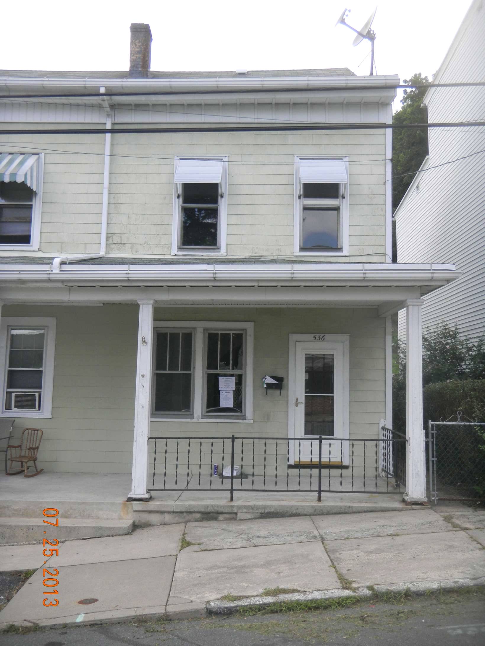 536 E Arch St., Pottsville, PA 17901 