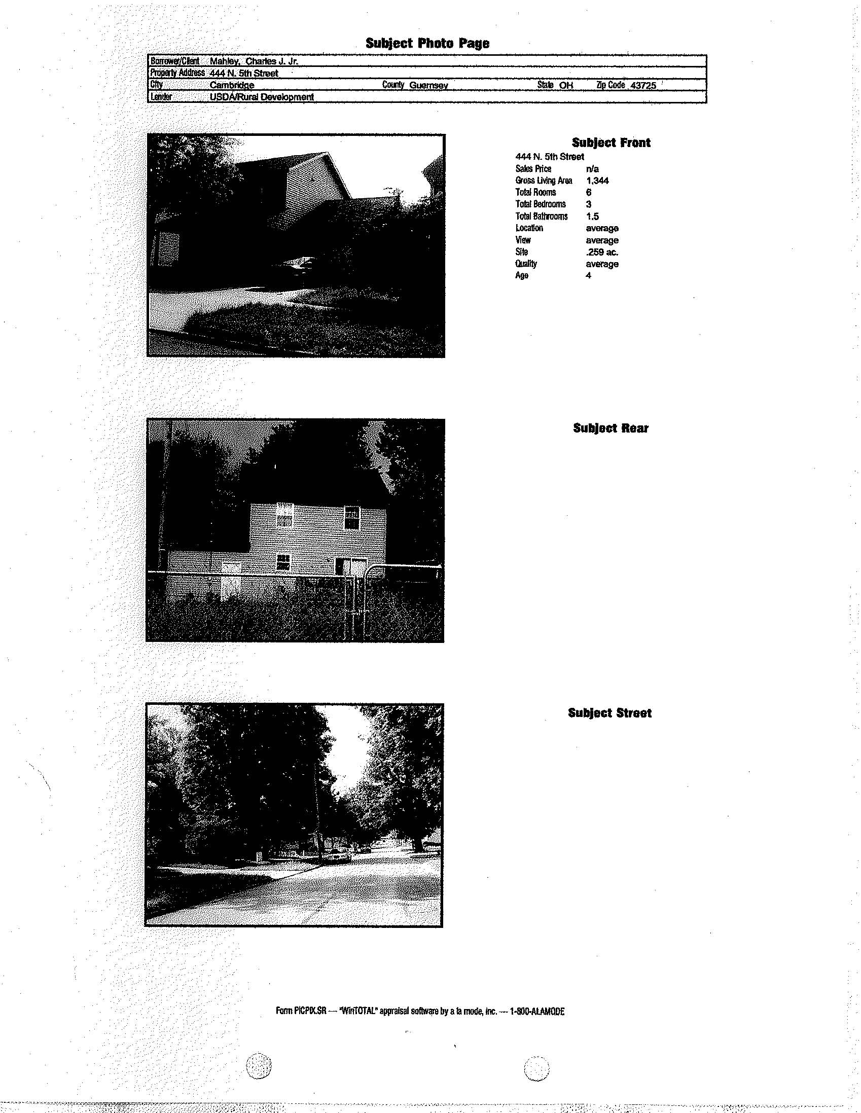 444 N 4TH STREET, CAMBRIDGE, OH 43725 